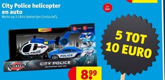 Kruidvat City police helicopter en auto aanbieding