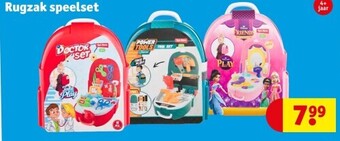 Kruidvat Rugzak speelset aanbieding