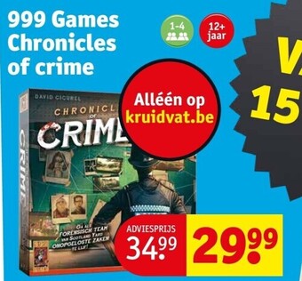 Kruidvat 999 games chronicles of crime aanbieding