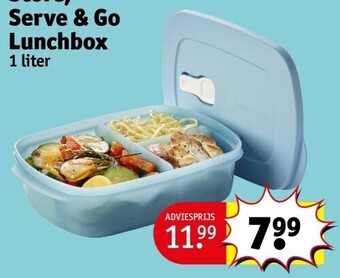 Kruidvat Store, serve & go lunchbox aanbieding