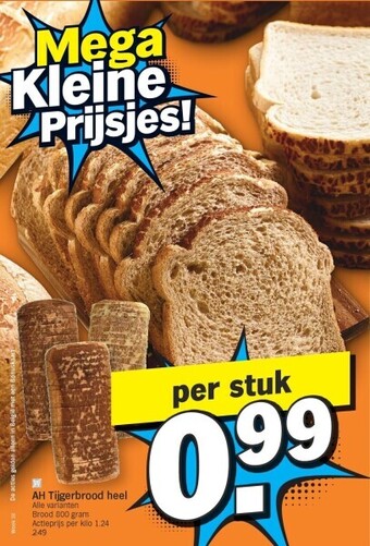 Ah tijgerbrood heel