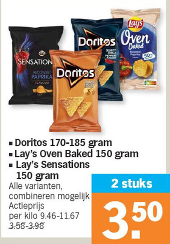Albert Heijn Doritos 170-185 gram aanbieding