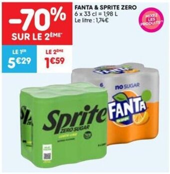 FANTA & SPRITE ZERO