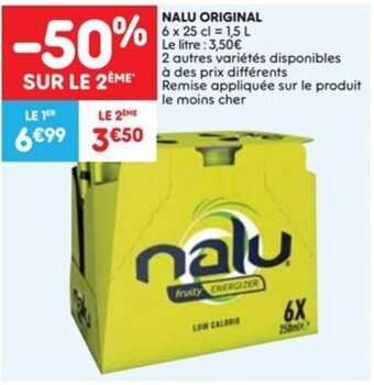 Leader Price NALU ORIGINAL aanbieding