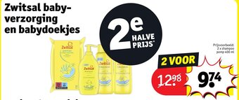 Kruidvat Zwitsal babyverzorging en babydoekjes aanbieding