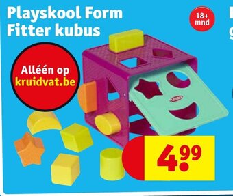 Playskool Form Fitter kubus