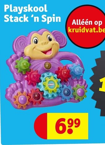 Kruidvat Playskool Stack 'n Spin aanbieding