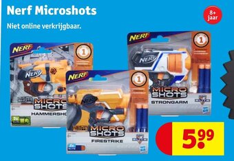 Kruidvat Nerf Microshots aanbieding