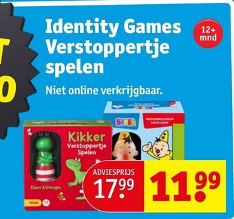 Kruidvat Identity Games Verstoppertje spelen aanbieding