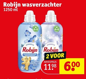 Kruidvat Robijn wasverzachter aanbieding
