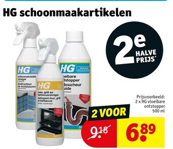 Kruidvat HG schoonmaakartikelen aanbieding