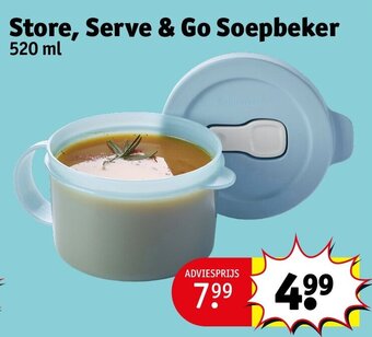 Kruidvat Store, Serve & Go Soepbeker aanbieding