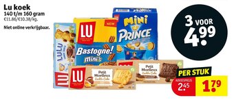 Kruidvat Lu koek aanbieding