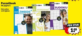 Kruidvat Puzzelboek aanbieding