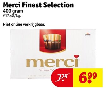 Kruidvat Merci Finest Selection 400 gram aanbieding