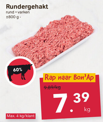 Bon Ap Rundergehakt aanbieding