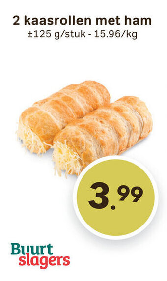 Bon Ap Kaasrollen met ham aanbieding