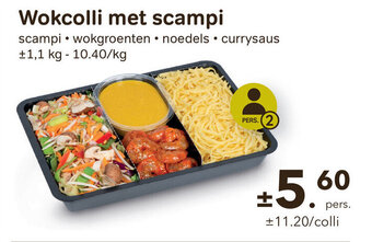 Bon Ap Wokcolli met scampi aanbieding