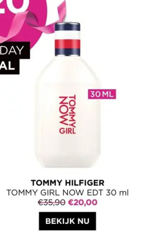 ICI PARIS XL TOMMY GIRL NOW 30 ml aanbieding
