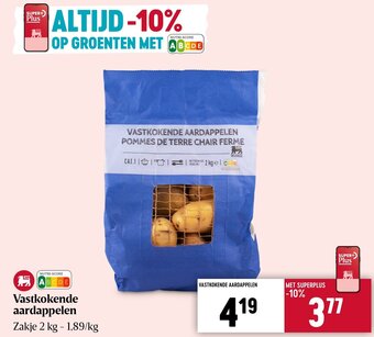 Vastkokende aardappelen
