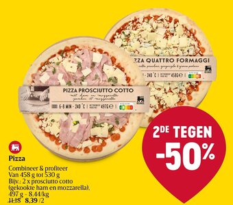 Delhaize Pizza aanbieding