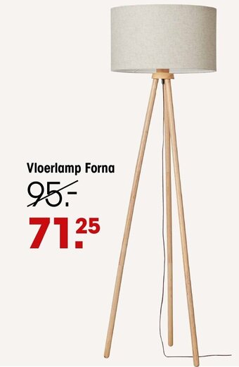 Kwantum Vloerlamp Forna aanbieding