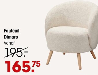 Kwantum Fauteuil Dimaro aanbieding