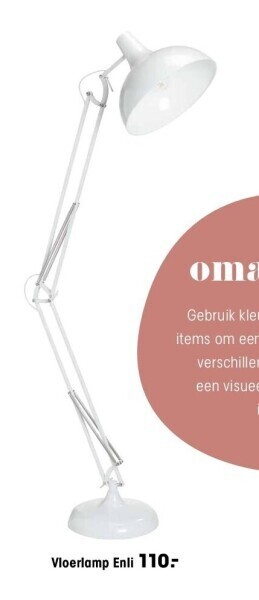 Kwantum Vloerlamp enli aanbieding