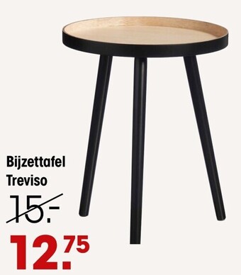 Kwantum Bijzettafel treviso aanbieding