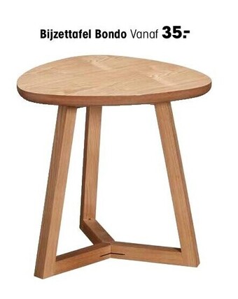 Kwantum Bijzettafel bondo aanbieding