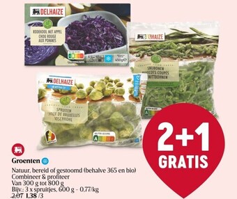 Delhaize Groenten aanbieding