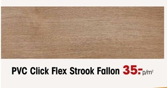 Kwantum Pvc click flex strook fallon aanbieding