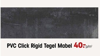 Kwantum Pvc click rigid tegel mabel aanbieding