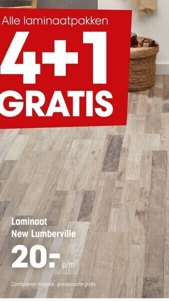 Kwantum Laminaat new lumberville aanbieding