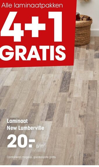 Kwantum Laminaat New Lumberville aanbieding