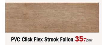 Kwantum PVC Click Flex Strook Fallon aanbieding
