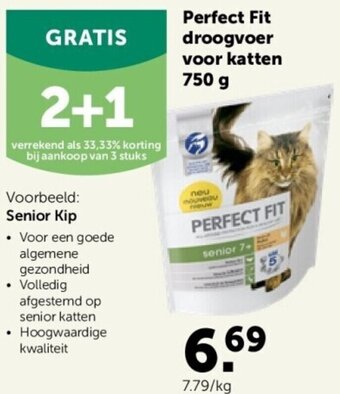 AVEVE Perfect Fit droogvoer voor katten 750 g aanbieding
