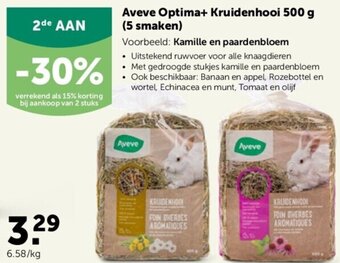 Aveve Optima+ Kruidenhooi 500 g (5 smaken)