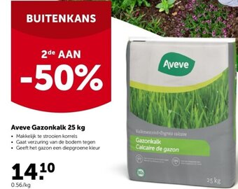 Aveve Gazonkalk 25 kg