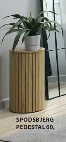 Jysk Spodsbjerg pedestal aanbieding