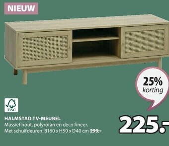 Jysk Halmstad tv-meubel aanbieding
