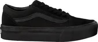 Vans old skool platform sneakers unisex - black/black