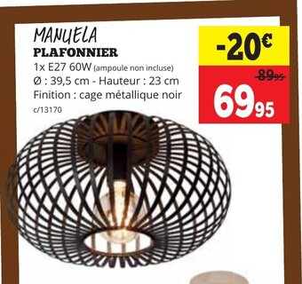 PLAFONNIER
