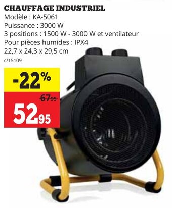 Dema CHAUFFAGE INDUSTRIEL aanbieding