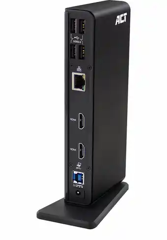 Coolblue Act usb-c dual monitor docking station aanbieding