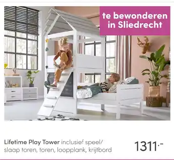 Baby & Tiener Lifetime Play Tower aanbieding
