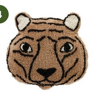 Baby & Tiener Lifetime Kussen Tiger aanbieding