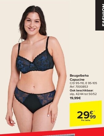 Carrefour Beugelbeha capucine aanbieding