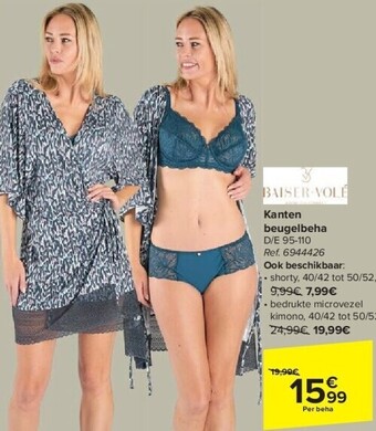 Carrefour Kanten beugelbeha aanbieding