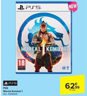 Carrefour Ps5 mortal kombat 1 aanbieding
